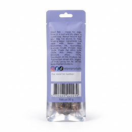 Dried Cod Sticks With Blueberries Natural Dog Treats 30 g