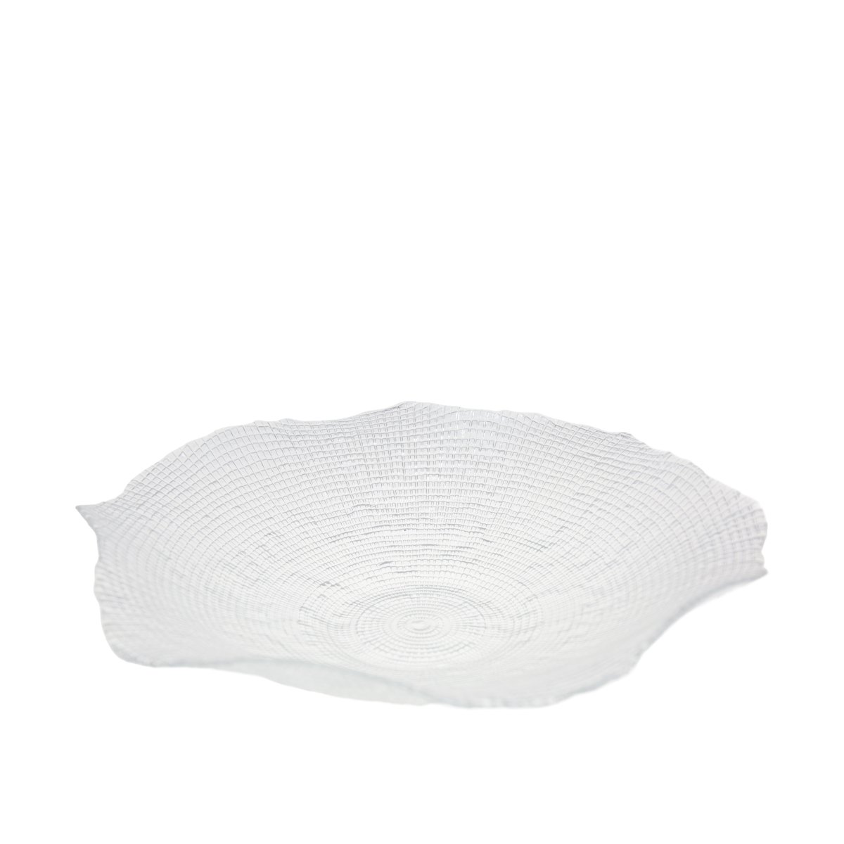 Gennemsigtig bølgskæring 36 cm