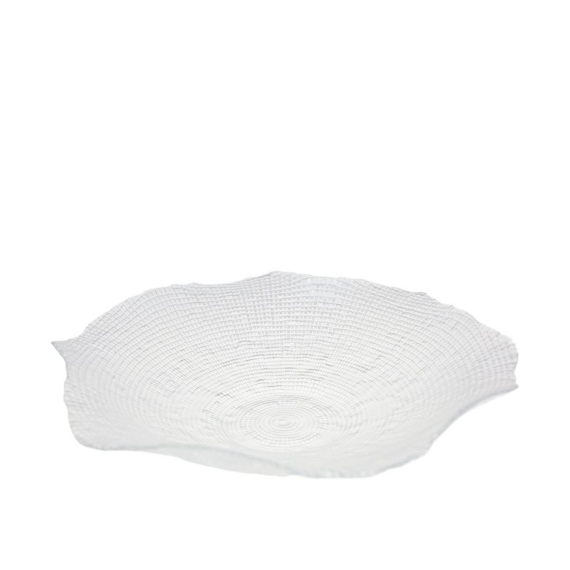 Gennemsigtig bølgskæring 36 cm
