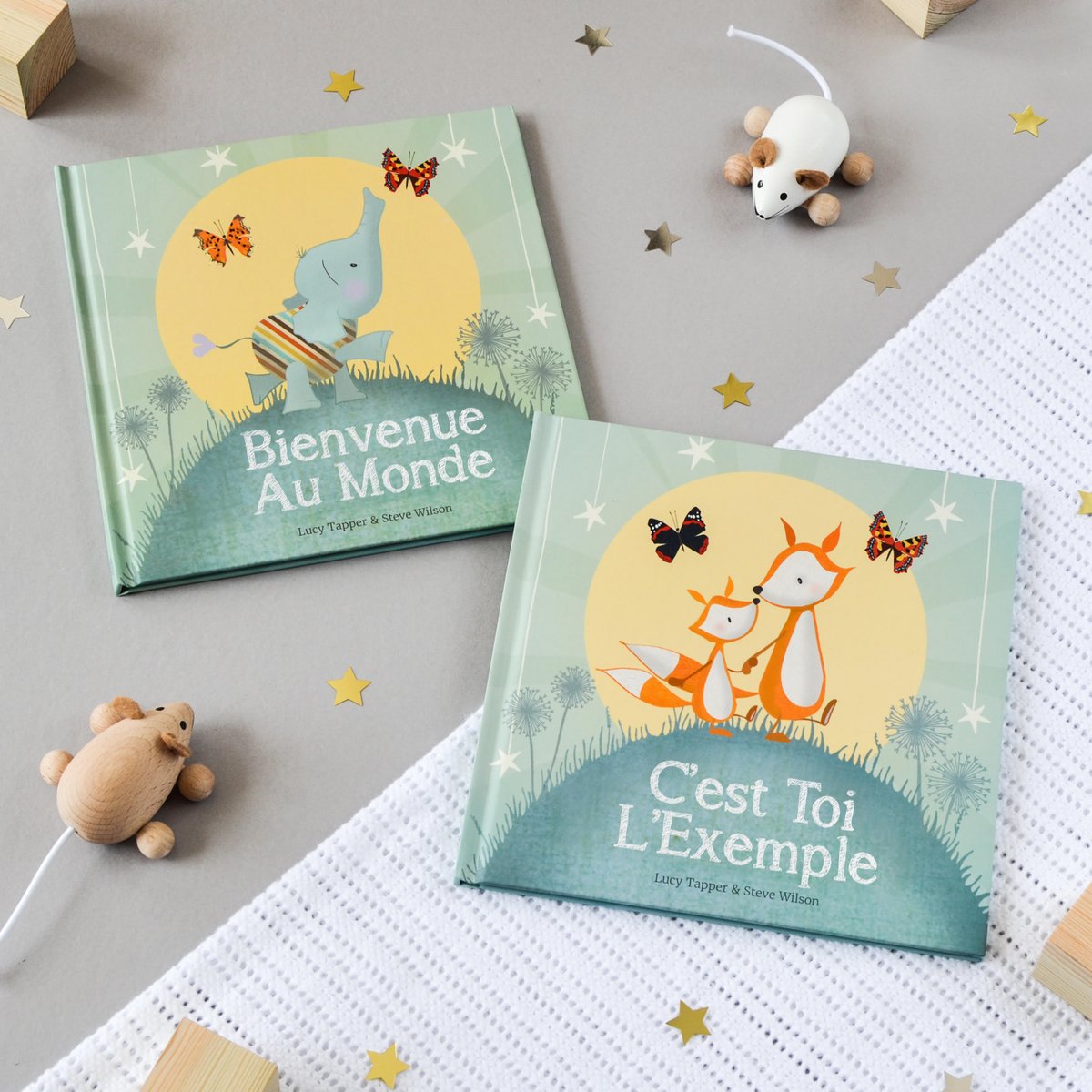 C'est Toi L'Exemple - Geschenk für den großen Bruder oder die große Schwester zur Geburt eines Babys