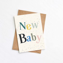 Neue Baby-Speckle-Karte | Grußkarten