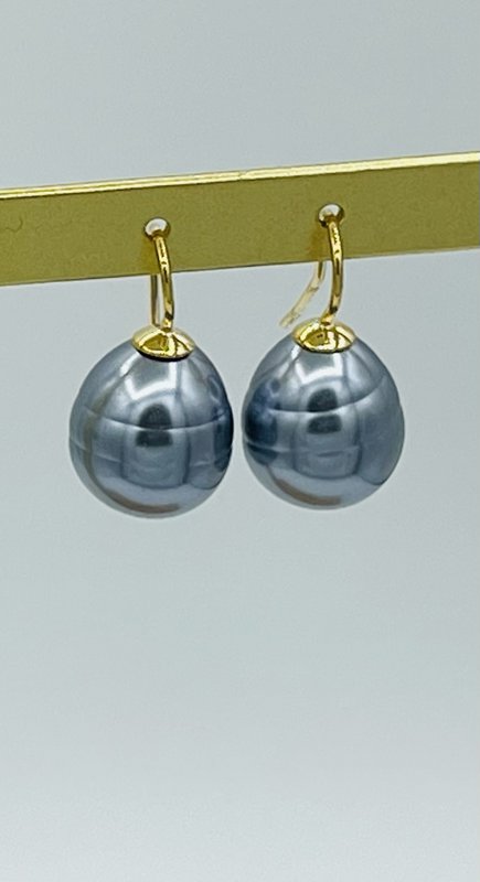 Pendientes de perlas clásico