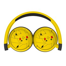 Pokemon - Jaune - casque Bluetooth junior