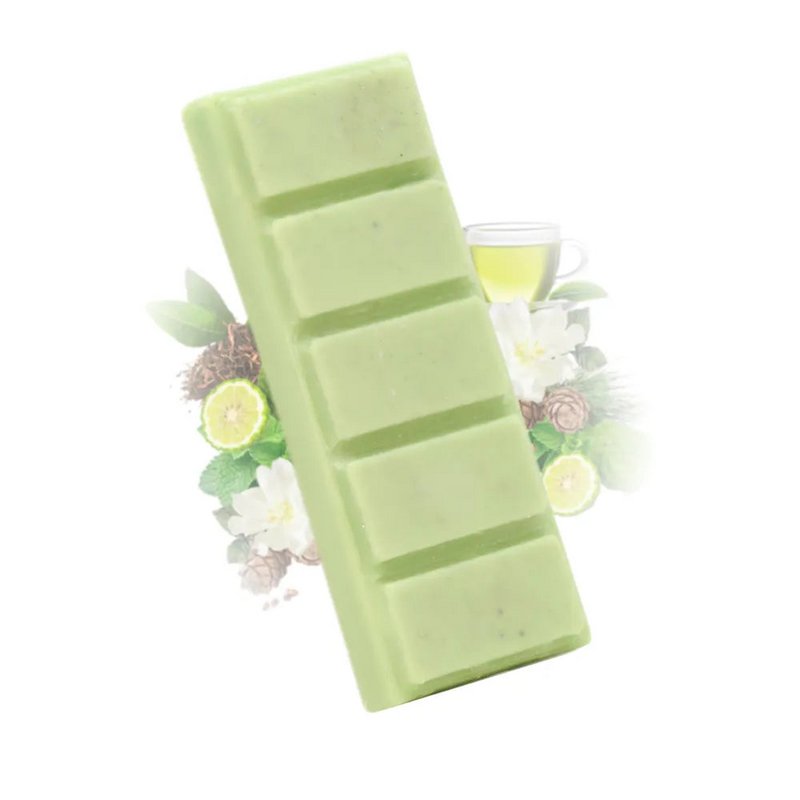 Green tea flavored fondant