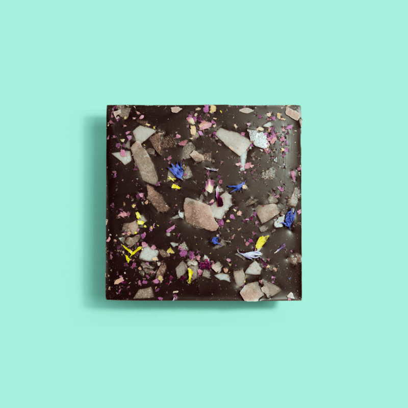 Blomsterchokolade 69%