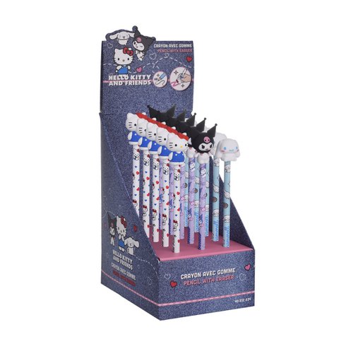 Hello Kitty & Friends Bleistift mit 3D-Radiergummi