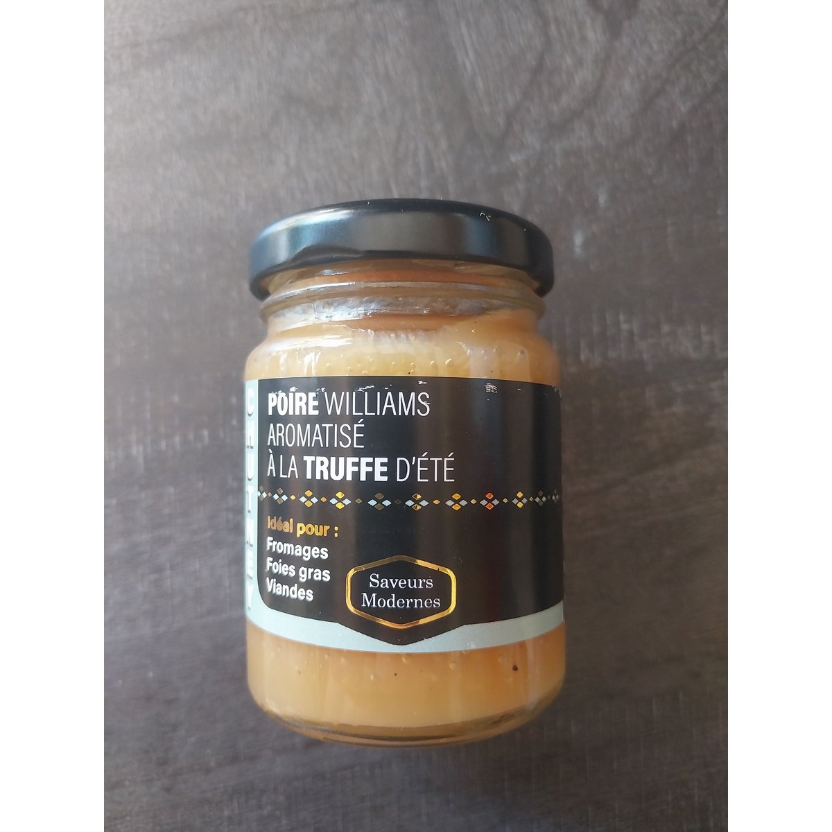 Williams Pear Chutney aromatizado con trufa de verano