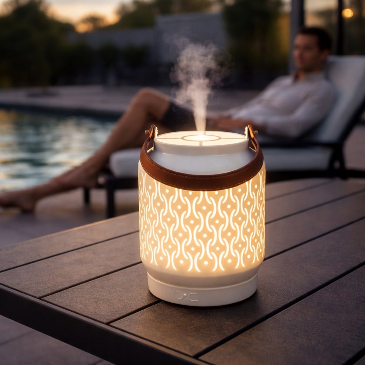 Ultrasonic Diffuser - Madrid – Nomadic Diffusion with Battery – Essential Oils and Perfumes – Decoration – Aromatherapy Object