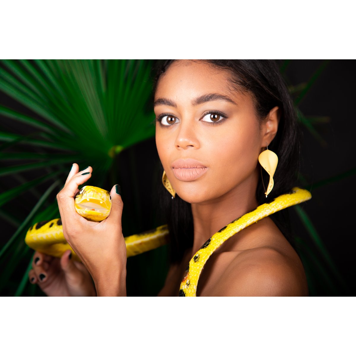 LEAF Earrings Citrus