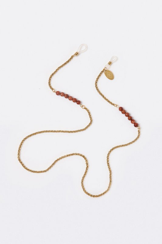 Cadena para gafas Berry Brown