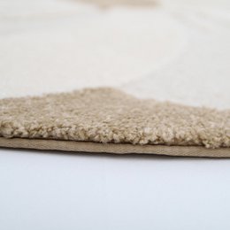 ELSA round flower children's rug