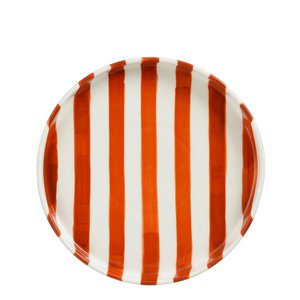 Neva breakfast plate red
