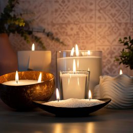1,5 KG ~ 900h gránulos de vela cera perlada DIY Candledust Kerzensand natural