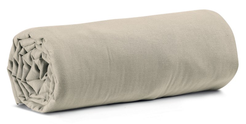 Drap housse Calita Lin 160x200 capot 30 cm