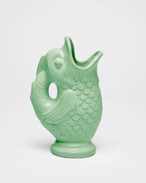 Pesce in ceramica (acquamarina)
