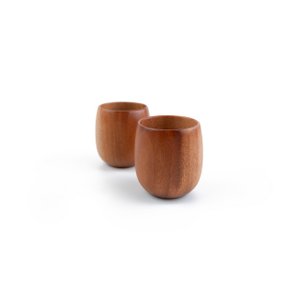 Handmade - Kids Cup Ø7 cm - Eco-friendly - Khaya wood