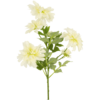 Artificial flower Dahlia 60 cm white
