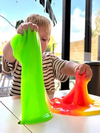 Tuban Slime - Jiggly Slime - Neo Duo - Geel En Roze 430g