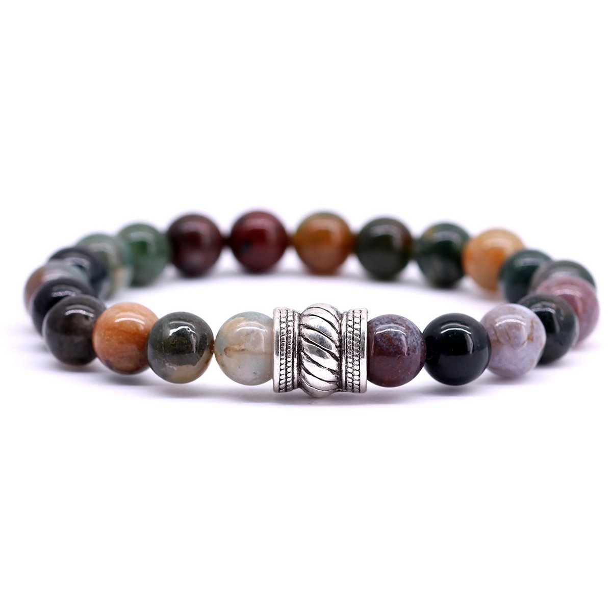 Bali Set Indian Agate x Brown Tiger Eye