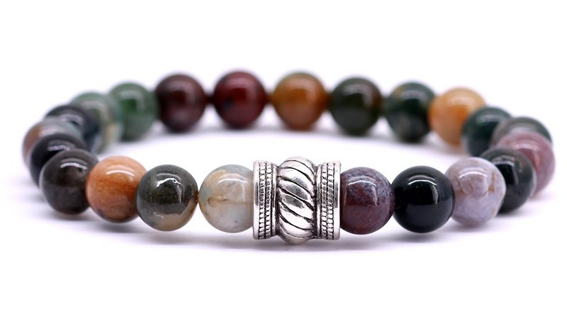 Bali Set Indian Agate x Brown Tiger Eye