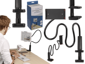Telefon-/Tablet-Halterung mit flexiblem Schlauch,