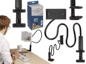 Telefon-/Tablet-Halterung mit flexiblem Schlauch,