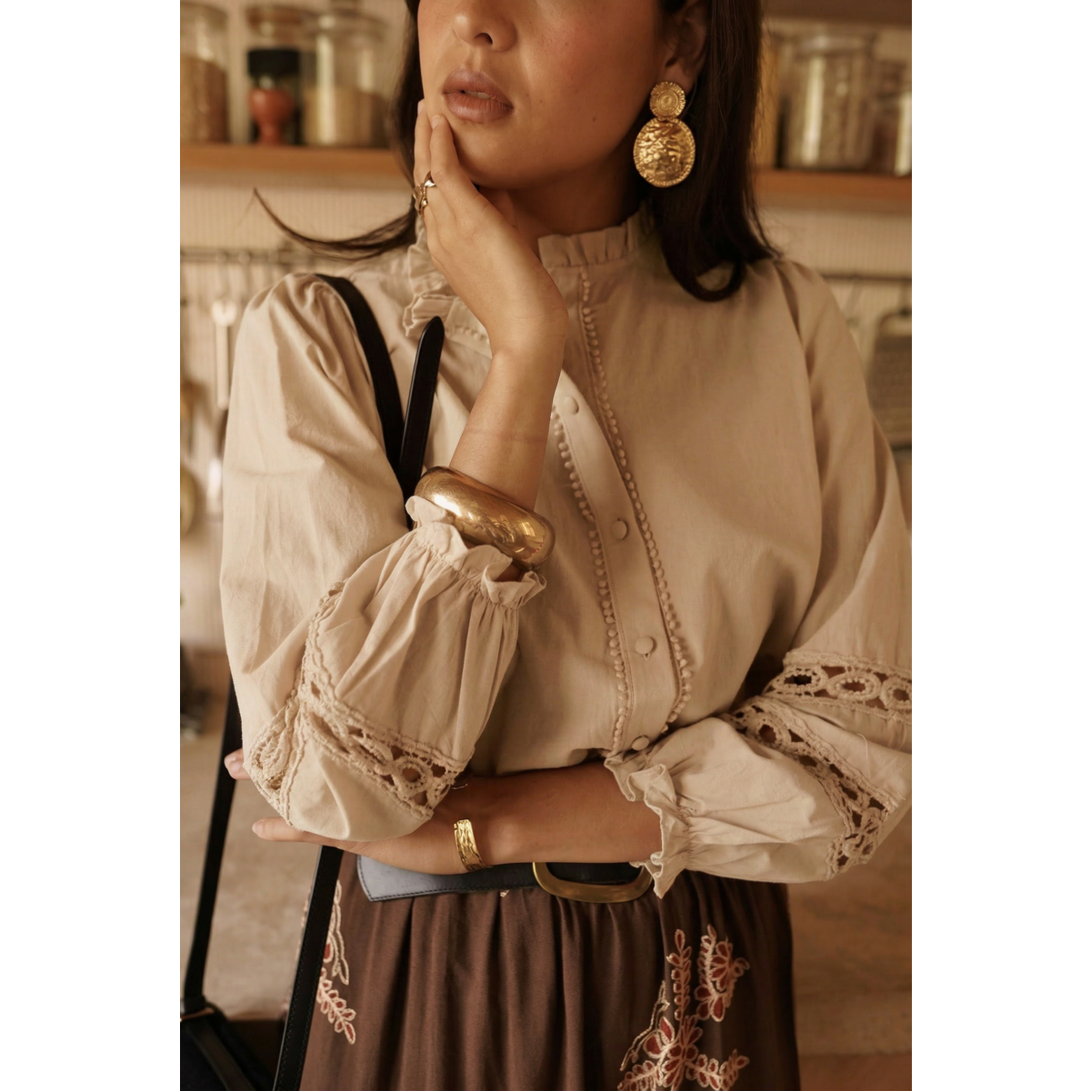 Beige S/M
