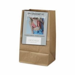 DIY komplet pakke Lær at hækle bikini top