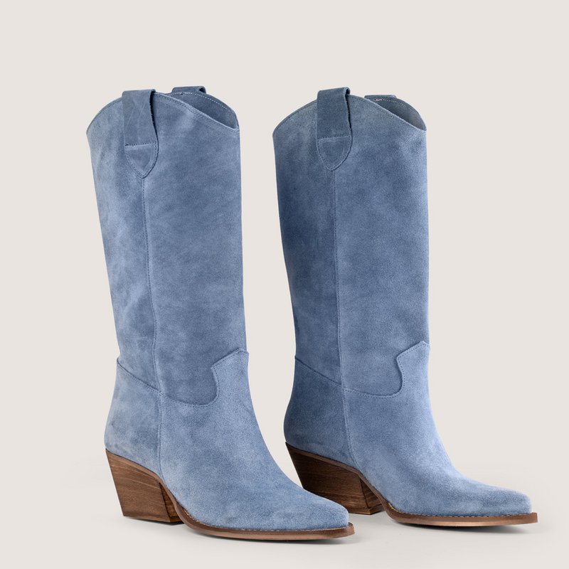 Noa Blue Jeans Texan Boots