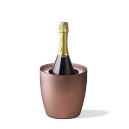 WEGG METAL - Enfriador de vino y champán con kit de bolsas de gel