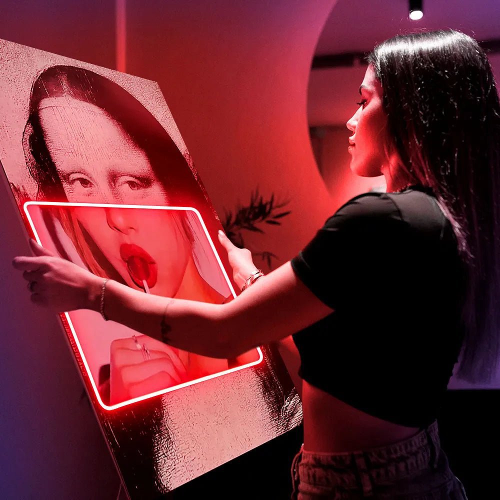 Gioconda Lollipop | Arte della parete a LED