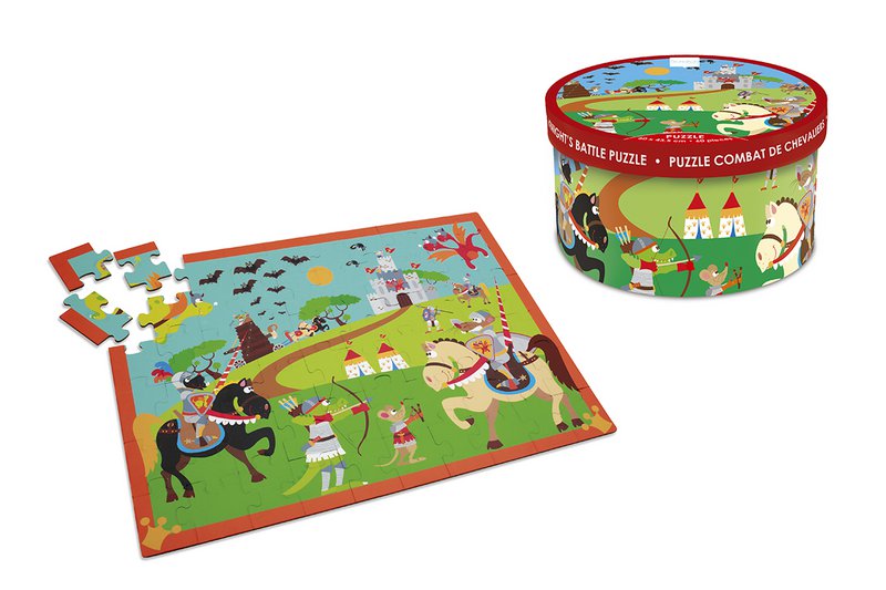 Puzzle - Bataille de chevalier