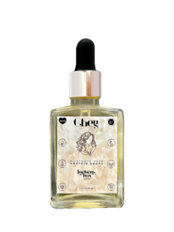Hair serum with natural ingredients for healthy, nourished hair. Contains protein to strengthen and repair damaged strands.
