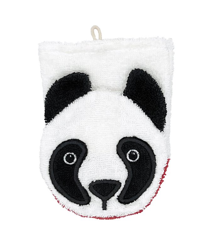 BIO washcloth panda small