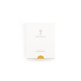 Nirvana håndsæbe fra Aninsu | certificeret naturkosmetik | vegansk plastikfri håndlavet | med økologiske olier | Rengøring | unik duft | med gurkemeje og havtorn | 80 g