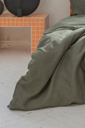 Linen bedding set / Nordic Moss