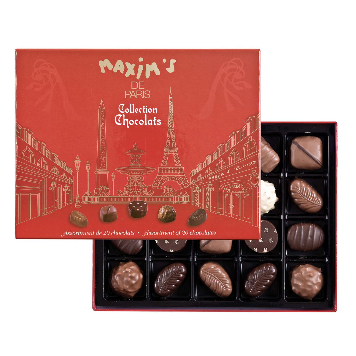 Geschenkbox „Paris“ 20 Pralinen