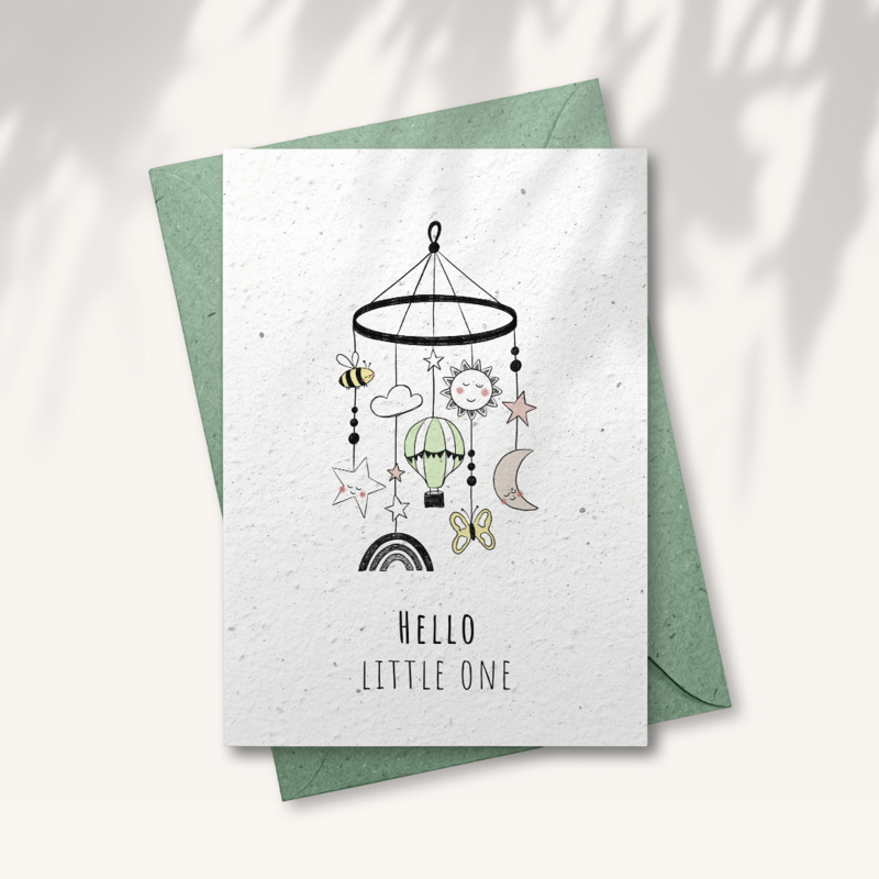 Seed paper greeting card - Mobile