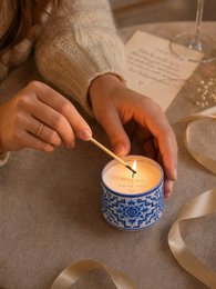 Vela sorpresa LAVURI, mensaje en lata, vela perfumada de cera de soja natural hecha a mano, vela de regalo de mensaje secreto