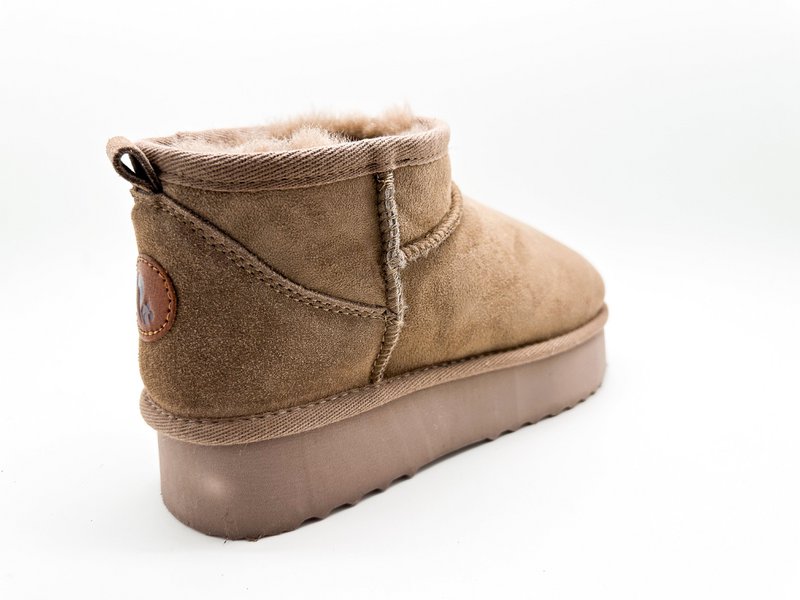 thies 1856 ® Platform Shorty Boots elephant grey