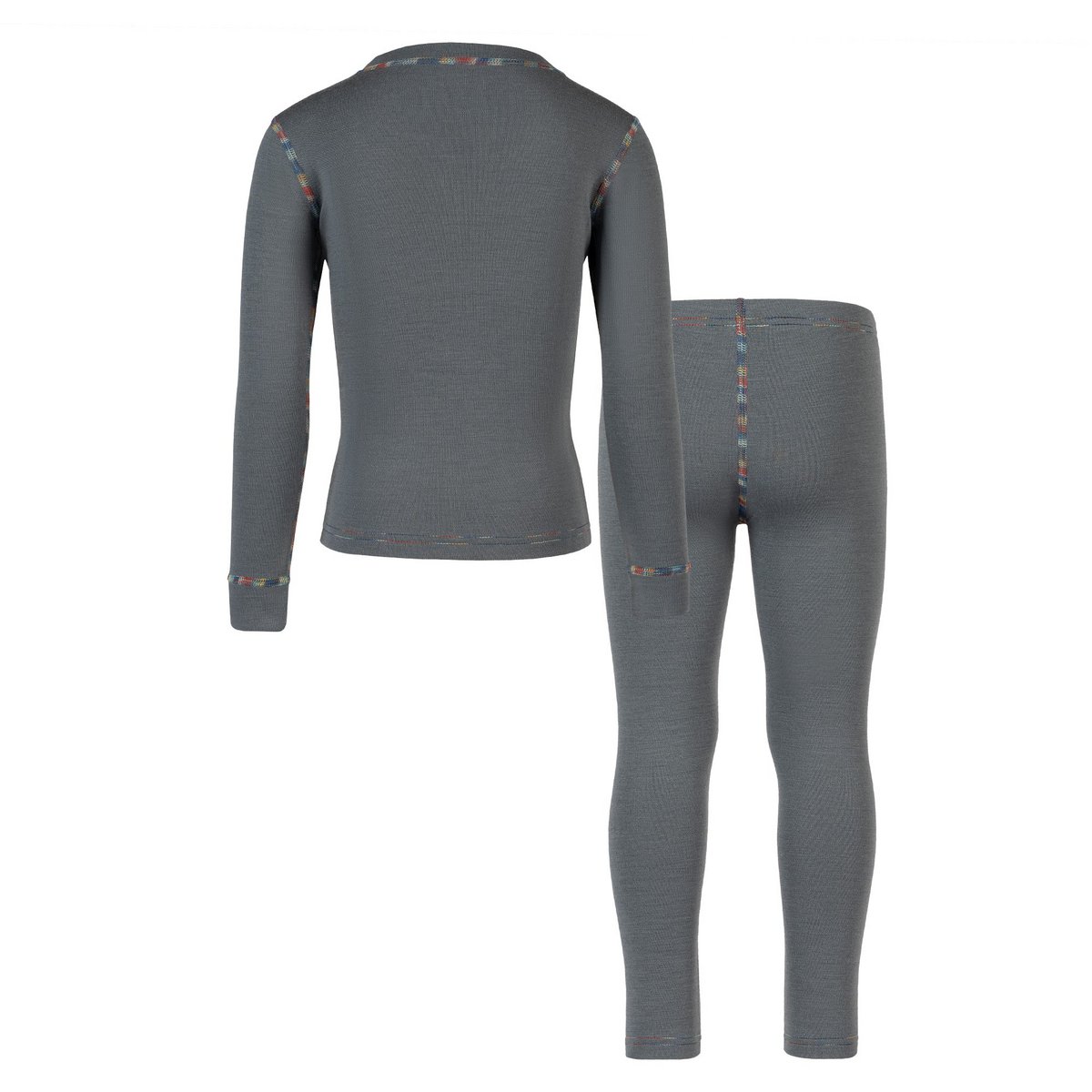 Merino 250-set met lange mouwen voor kinderen Perfect Grey