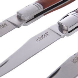 Æske med 6 LAGUIOLE HERITAGE foldeknive
