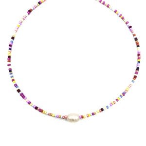 Multicolor pearl necklace 2