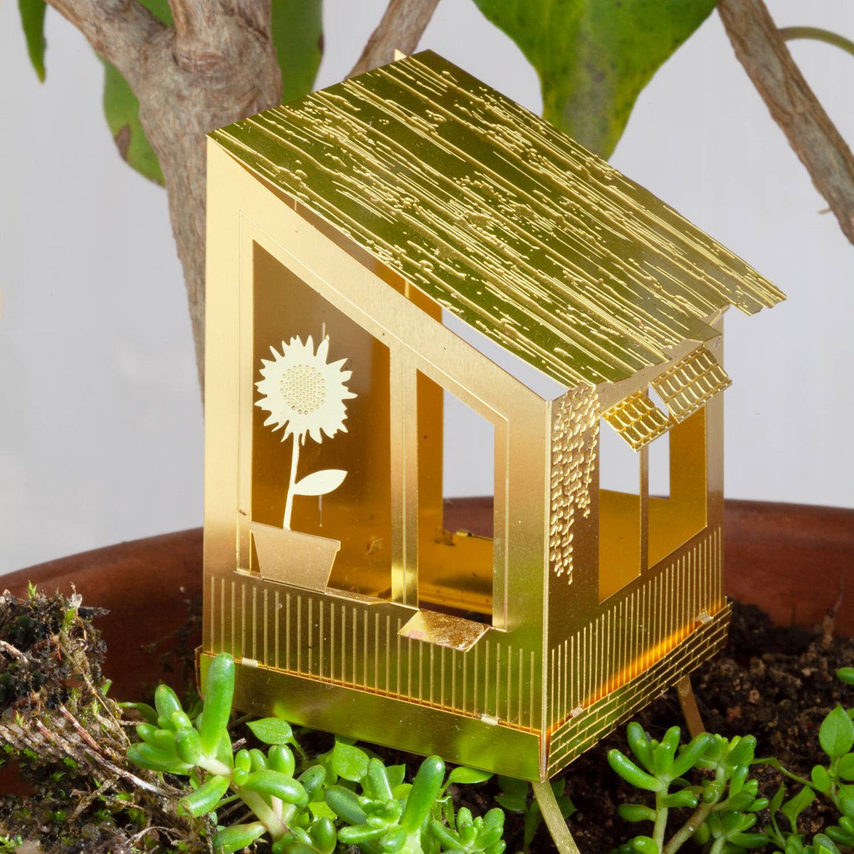 Winziges Baumhaus für Ihre Pflanzen