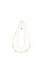 collar ALICE bañado en oro
