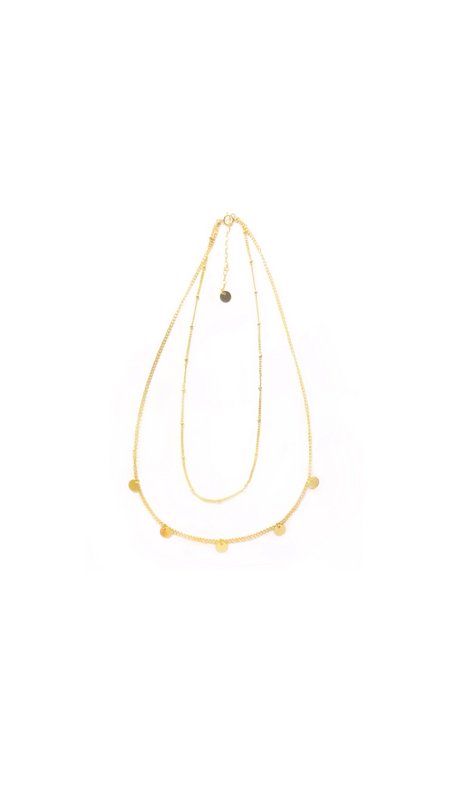 ALICE gold plated necklace