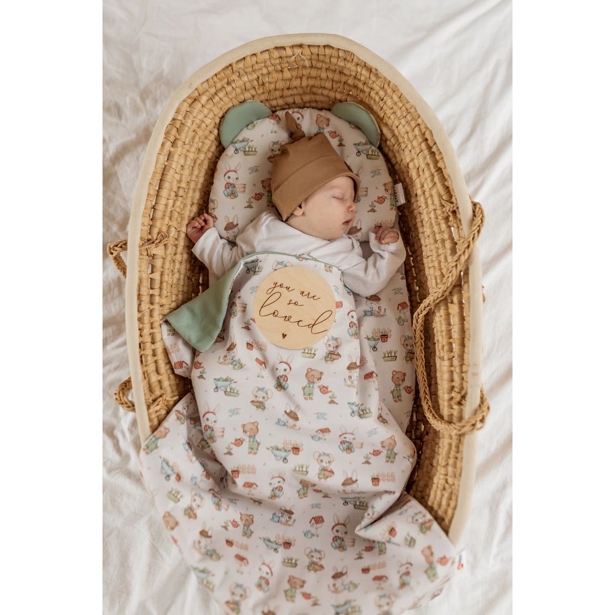 SCARLETT SAGE edredón y almohada, 100% algodón