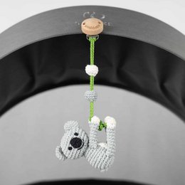 Crocheted play arch pendant Koala COCO (organic)