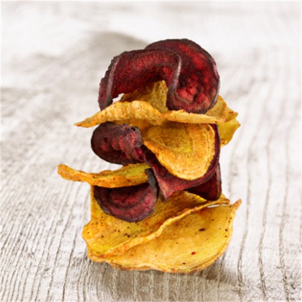John & John Chips Crisps Gemüse Mixed Roots 40g Tüte