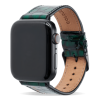 Apple Watch bracelet MILANO design green (adapter black)